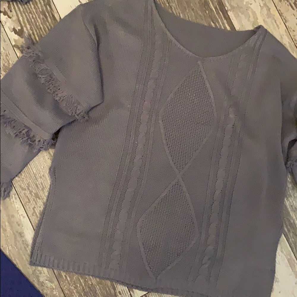 Gray Sweater